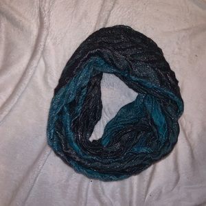 Sea Greens and Blues Infinity Scarf